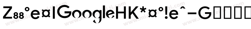 Google 2015 Regular字体转换